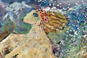 Galerie kunst und eros, Maria Adler-Krafft · Winter vertreibt den Frühling