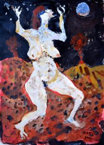 Galerie kunst und eros, Maria Adler-Krafft · Mondtänzerin