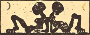 Galerie kunst und eros, Ulrich Eissner · Zwei Monde