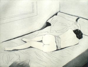 Galerie kunst und eros,Juan Miguel Restrepo · Verlorene Liebkosung