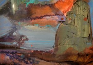Galerie kunst und eros, Gudrun Trendafilov · Paar im Teilmond