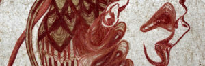 Galerie kunstunderos, Fides Linien, Musa Karmina, Papier, Garn