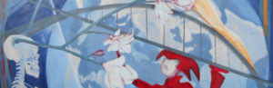 kunstunderos, Konstanze Feindt Eissner, Magnolienzeit, Öl auf Leinwand