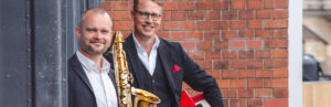 Galerie kunstunderos, Jazzduo dresden, Sommersalon